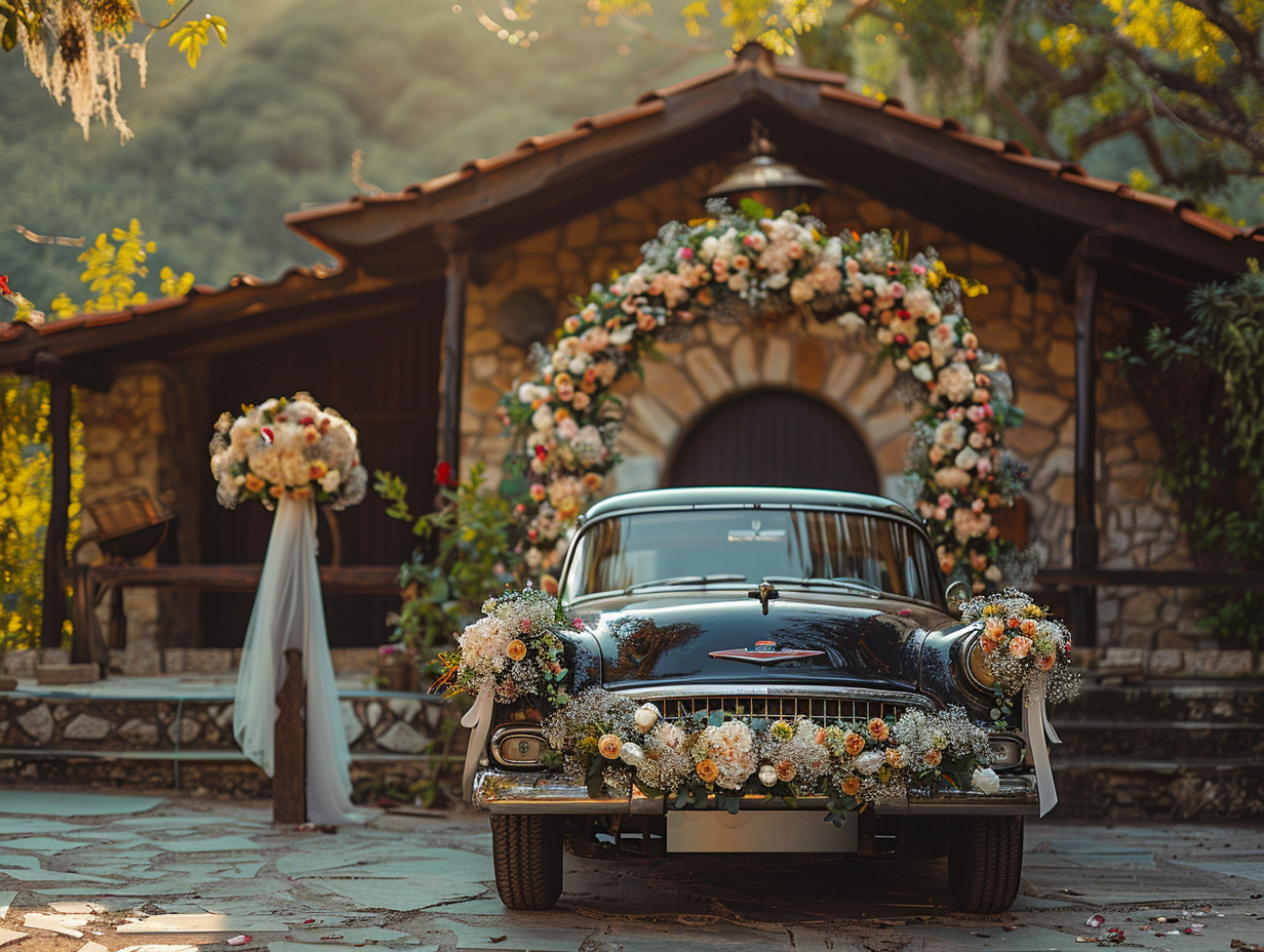 voiture mariage